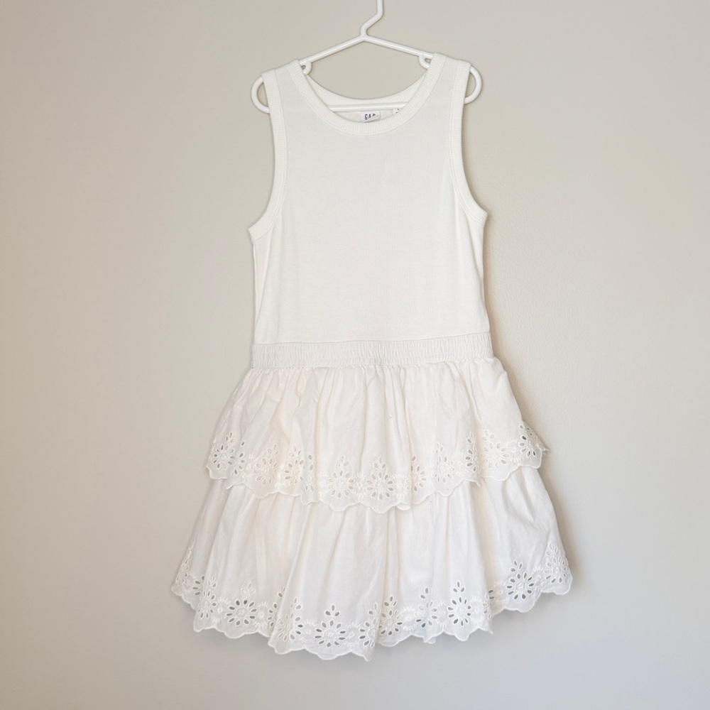 GAP White Eyelet Dress NEW WITH TAGS